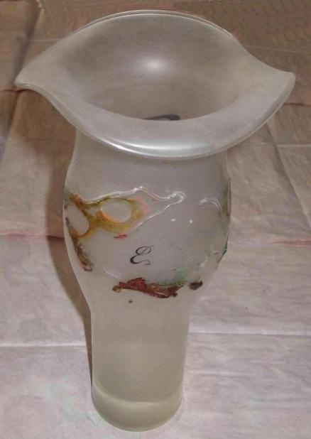 Vase vom Kunsthandwerkermarkt